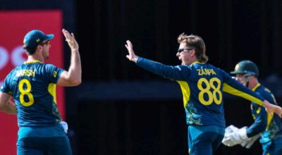 विश्वकप क्रिकेट : इङ्ल्याण्डलाई हराउदै अष्ट्रेलिया विजयी बार्बाडसमा गए राति सम्पन्न खेलमा पहिले