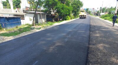 बिर्तामोड–शनिश्चरे सडक कालोपत्र