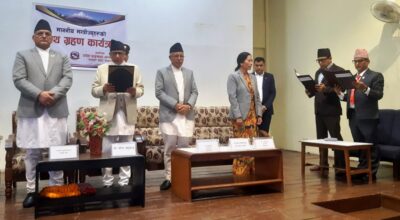 दीपक मनाङे र फणिन्द्र देवकोटा