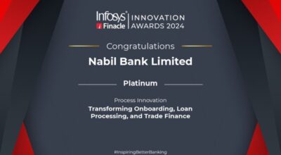 प्लेटिनम इन्फोसिस फिनाकल इनोभेसन अवार्ड