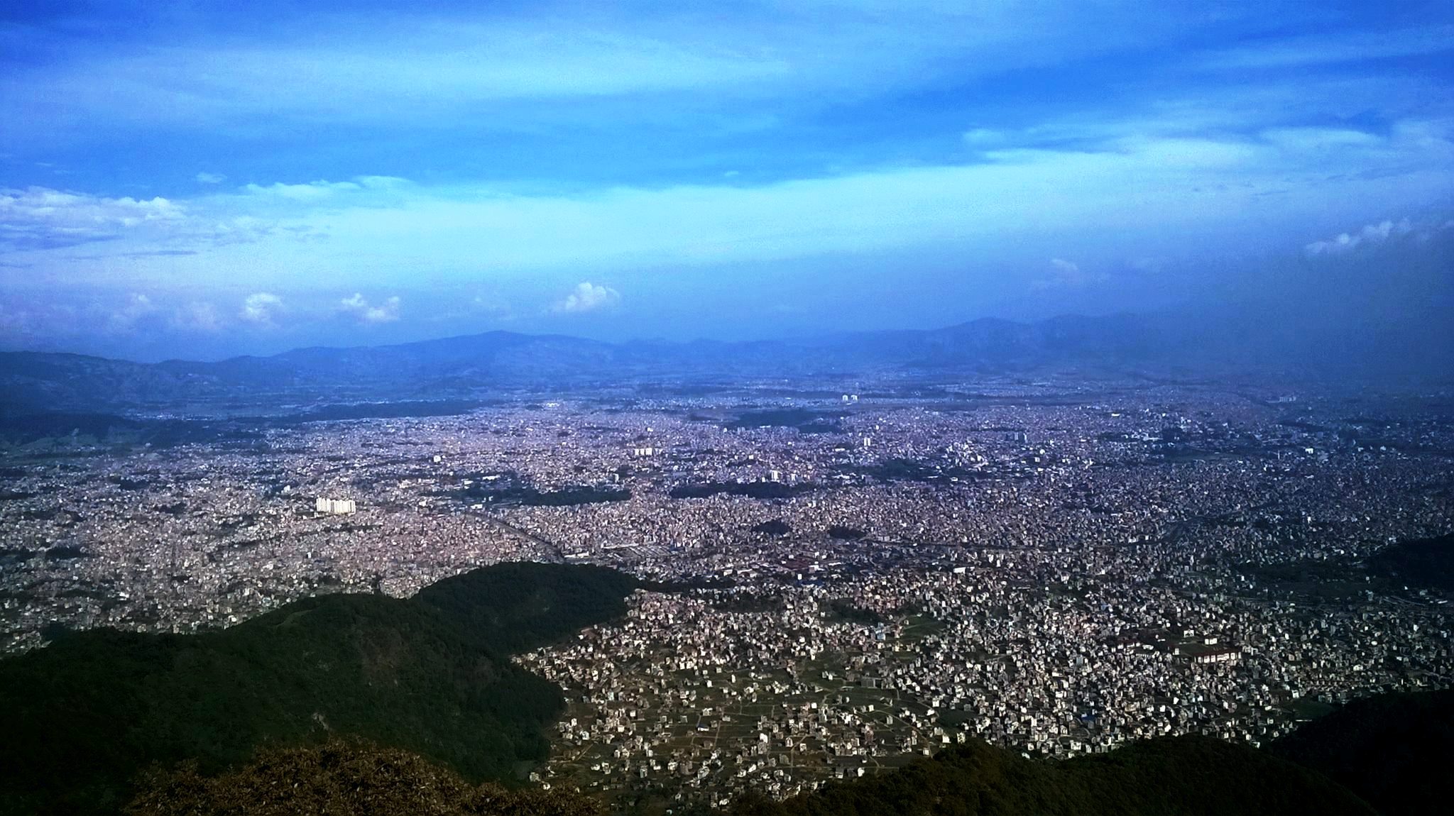 जामाचोकबाट काठमाडौँ उपत्यका