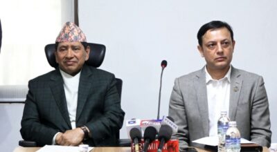 नारायणकाजी श्रेष्ठ र डीपी अर्याल