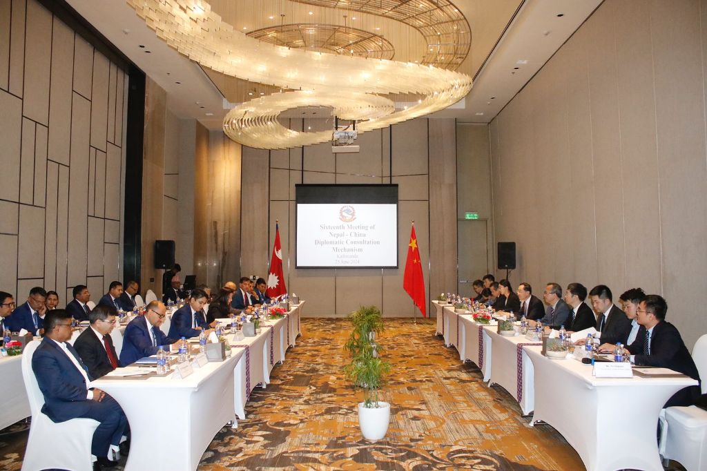 नेपाल-चीन कूटनीतिक परामर्श संयन्त्र