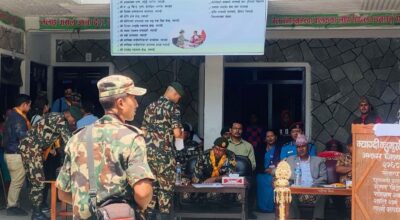 सेनाको एकीकृत स्वास्थ्य शिविर