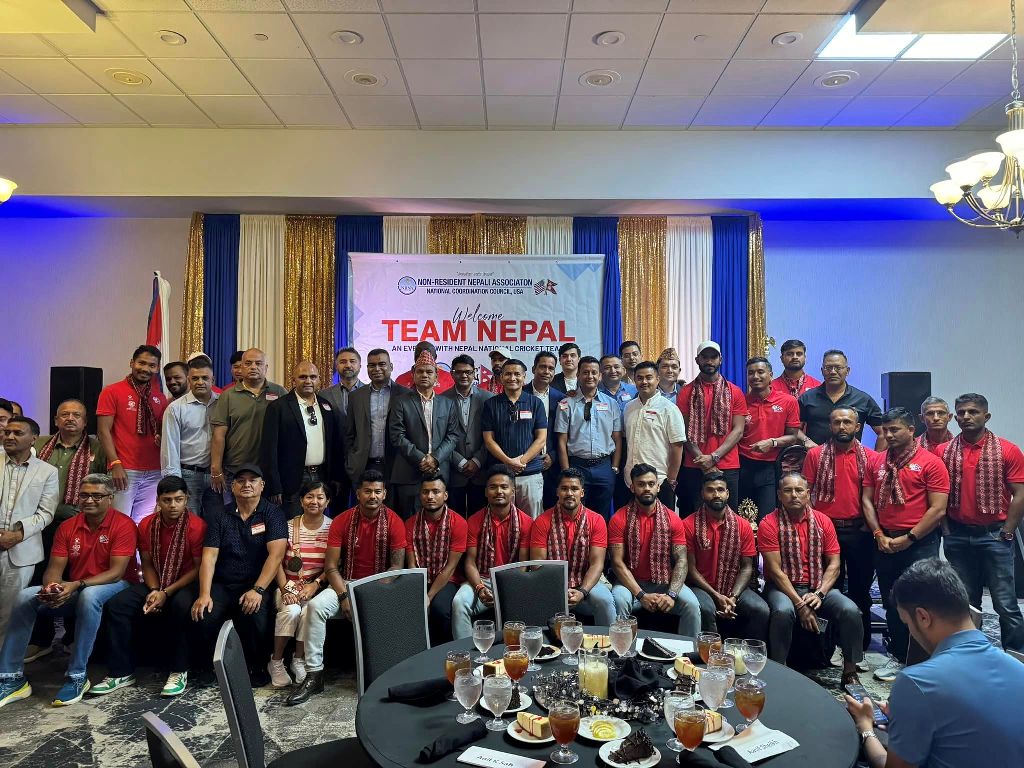 अमेरिकामा नेपाली क्रिकेट टीम