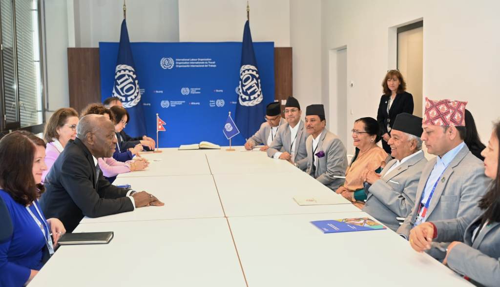 रामचन्द्र पौडेल र गिलबर्ट एफ हुंग्बो