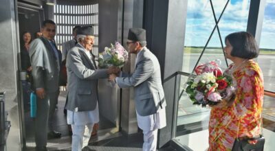 राष्ट्रपति पौडेल बर्लिनमा