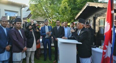 रामचन्द्र पौडेल जर्मनीको बर्लिनमा