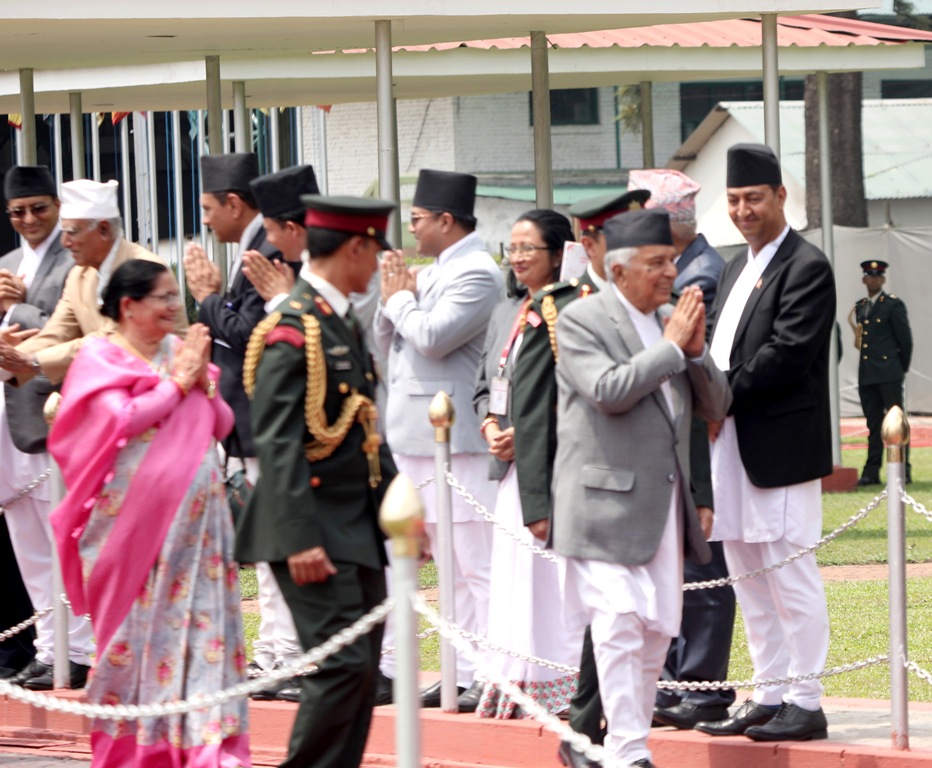 राष्ट्रपति रामचन्द्र पौडेल स्वदेश फिर्ता