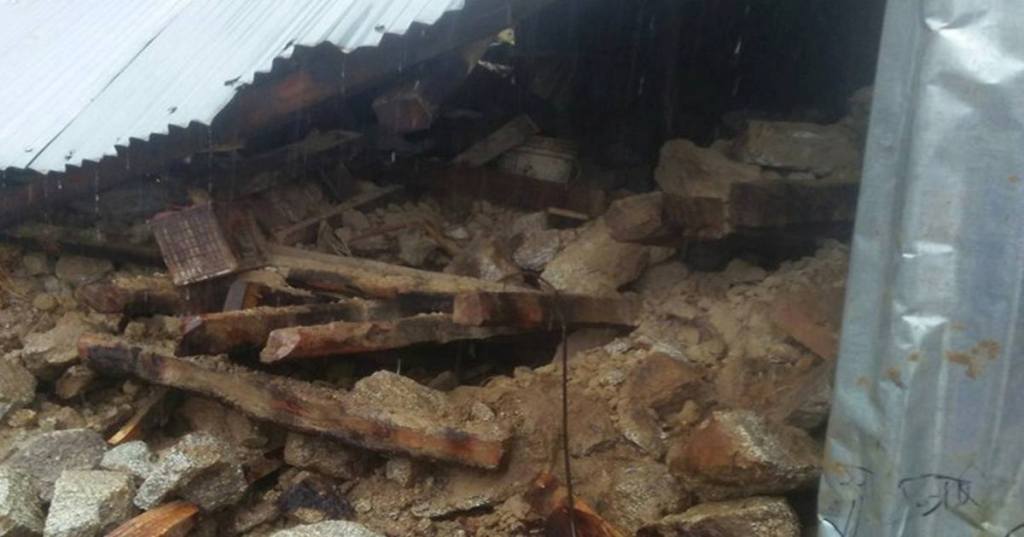 स्याङ्जामा पहिरो