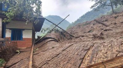 ताप्लेजुङमा बाढीपहिरो