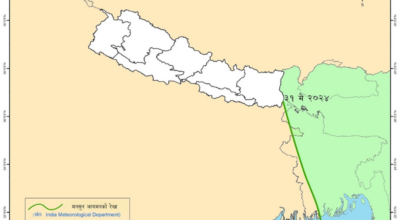 मनसुन भित्रिने पूर्वानुमान