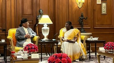 pm prachanda and indianpresident-dropadi-murmu