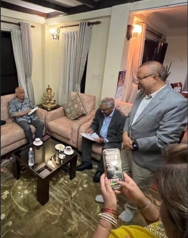 केपी ओली र शेरबहादुर देउवा