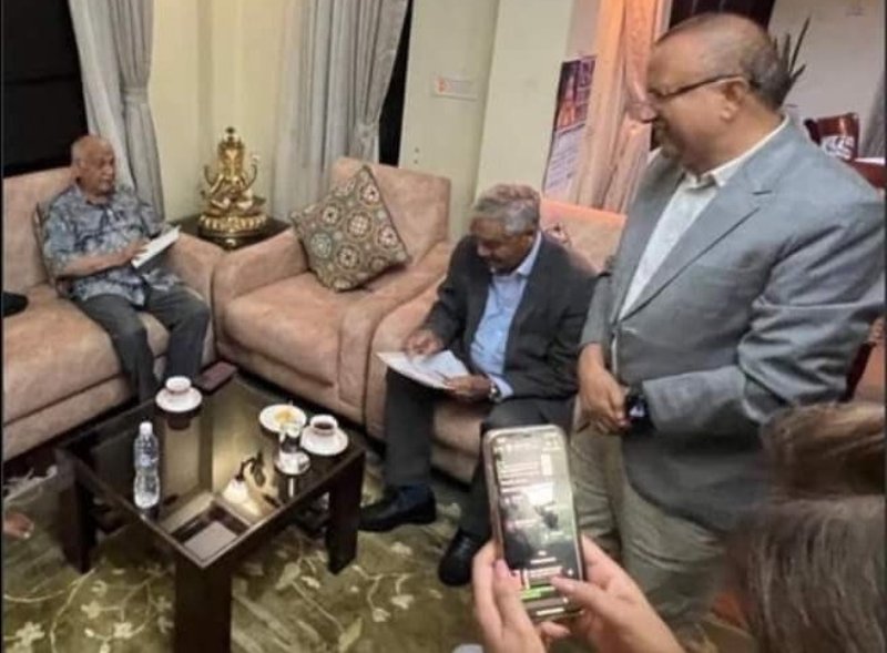 केपी ओली र शेरबहादुर देउवा