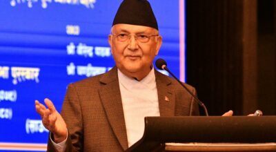 प्रधानमन्त्री ओलीद्वारा छिन्नलता पुरस्कार प्रदान