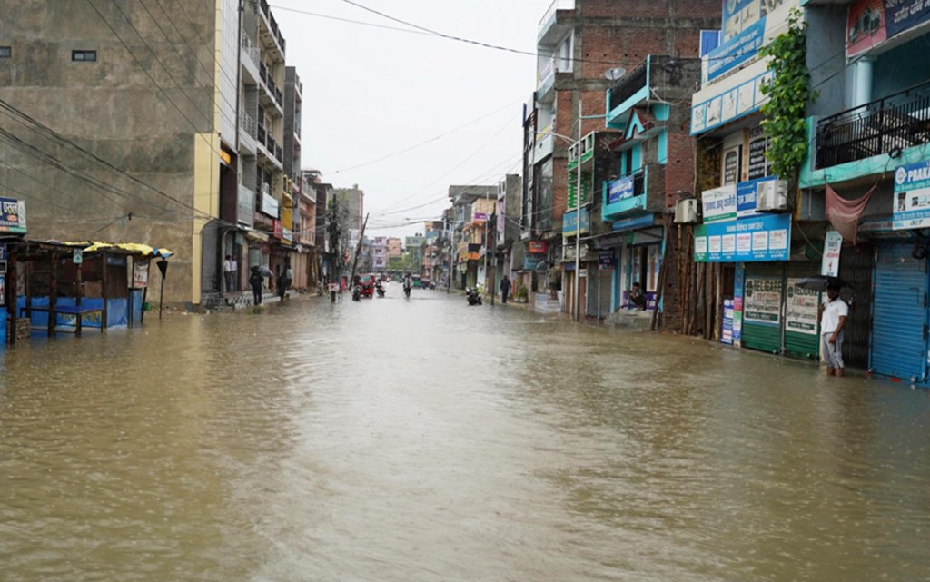 कञ्चनपुरमा बाढी