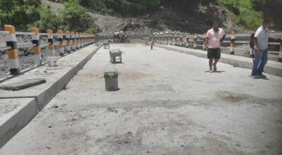 म्याग्दीको अर्जेखोलामा बन्यो मोटर चल्ने पुल