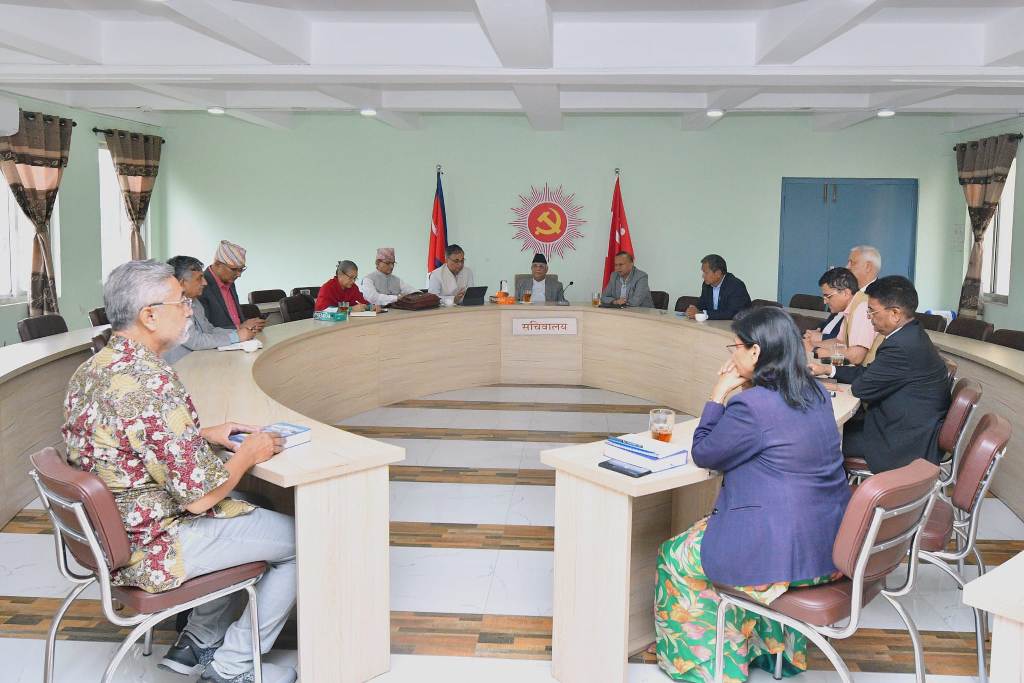 एमालेको सचिवालय बैठक