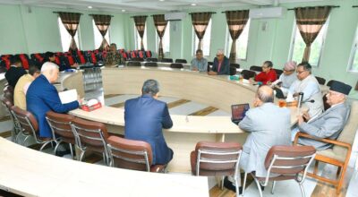 एमालेको सचिवालय बैठक