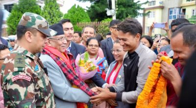 १८ महिनापछि खुमलटार फर्किए प्रचण्ड