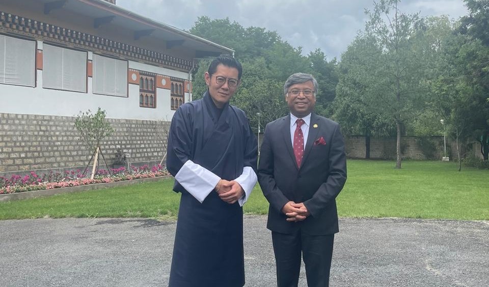 गोलाम सरवार र जिग्मे खेसर नाम्गेल वाङचुक