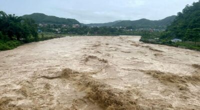 सेती नदीमा बाढी