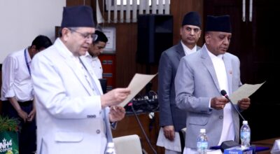 सुरेश अधिकारी सपथ