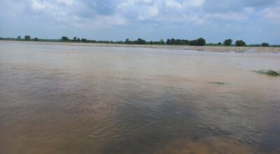 सन्थाल बस्ती डुबानको जोखिममा