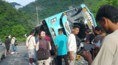 यात्रुवाहक बस दुर्घटना