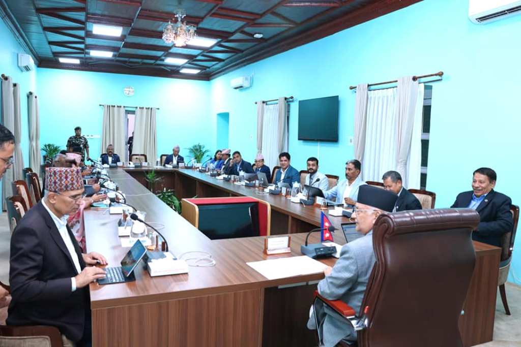 मन्त्रिपरिषद्को बैठक