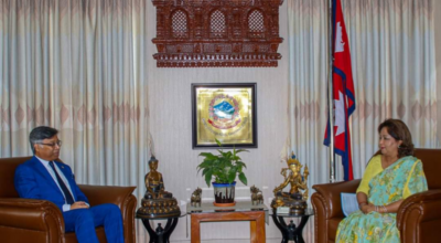 सार्कका विविध पक्षबारे परराष्ट्रमन्त्री र महासचिवबीच छलफल