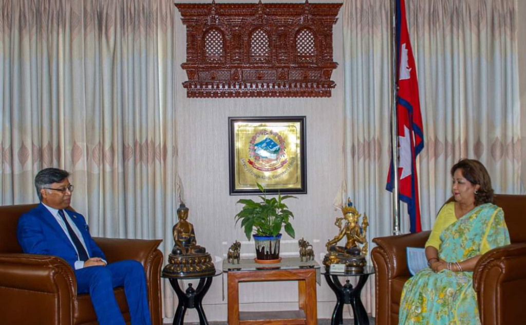 सार्कका विविध पक्षबारे परराष्ट्रमन्त्री र महासचिवबीच छलफल