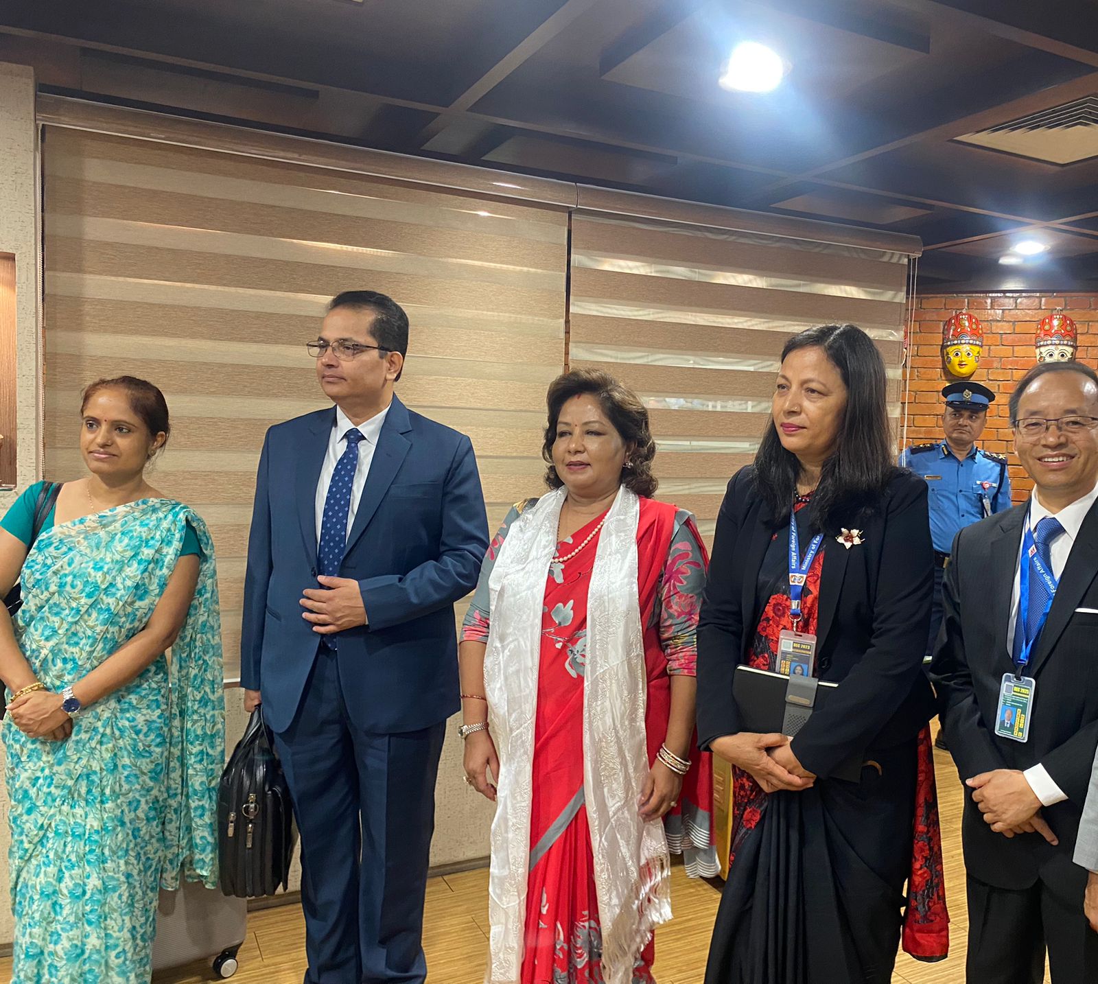 परराष्ट्रमन्त्री डा. आरजु राणा देउवा भारत प्रस्थान