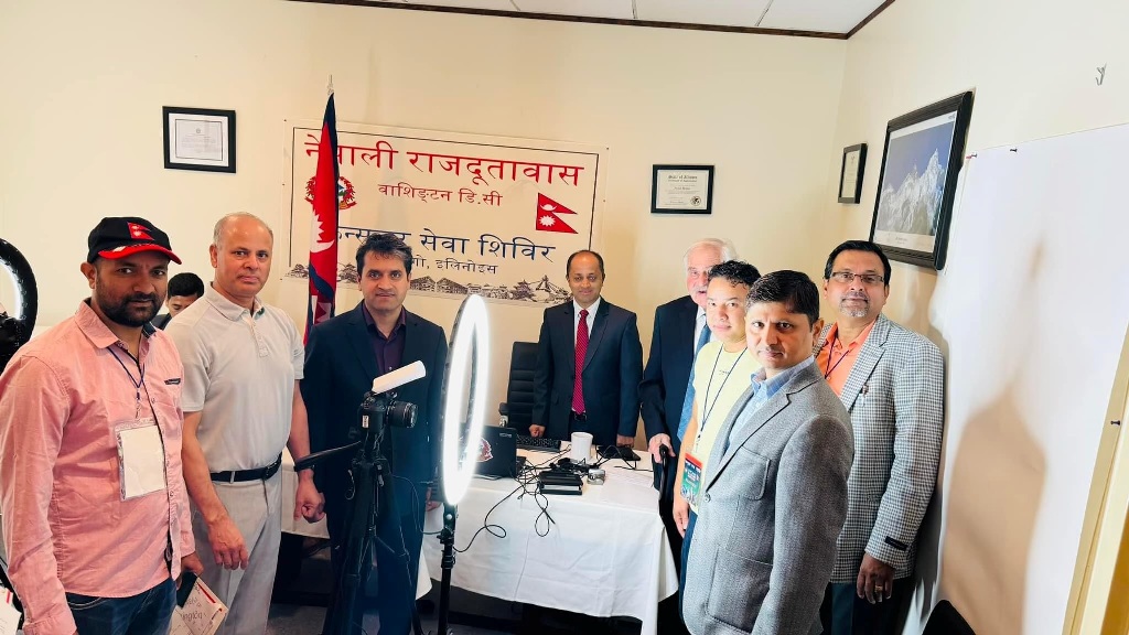 शिकागोमा सञ्चालित घुम्ती शिविरबाट ४११ नेपाली लाभान्वित