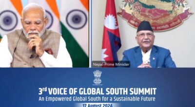 केपी शर्मा ओली र नरेन्द्र मोदी