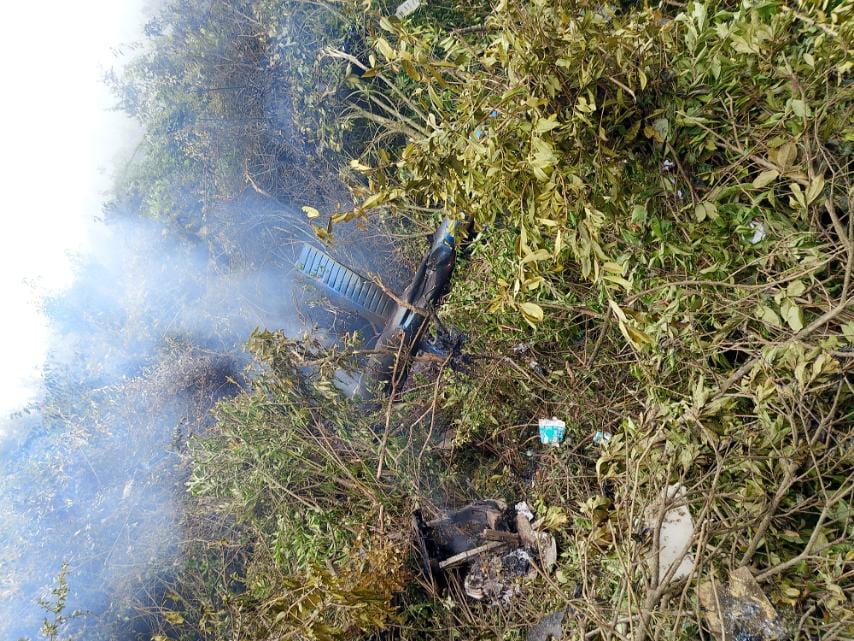 एयर डाइनेस्टीको हेलिकप्टर दुर्घटना