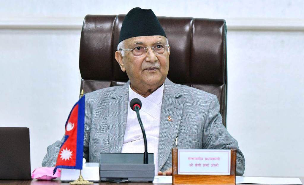 केपी शर्मा ओली मन्त्रिपरिषद्को बैठक