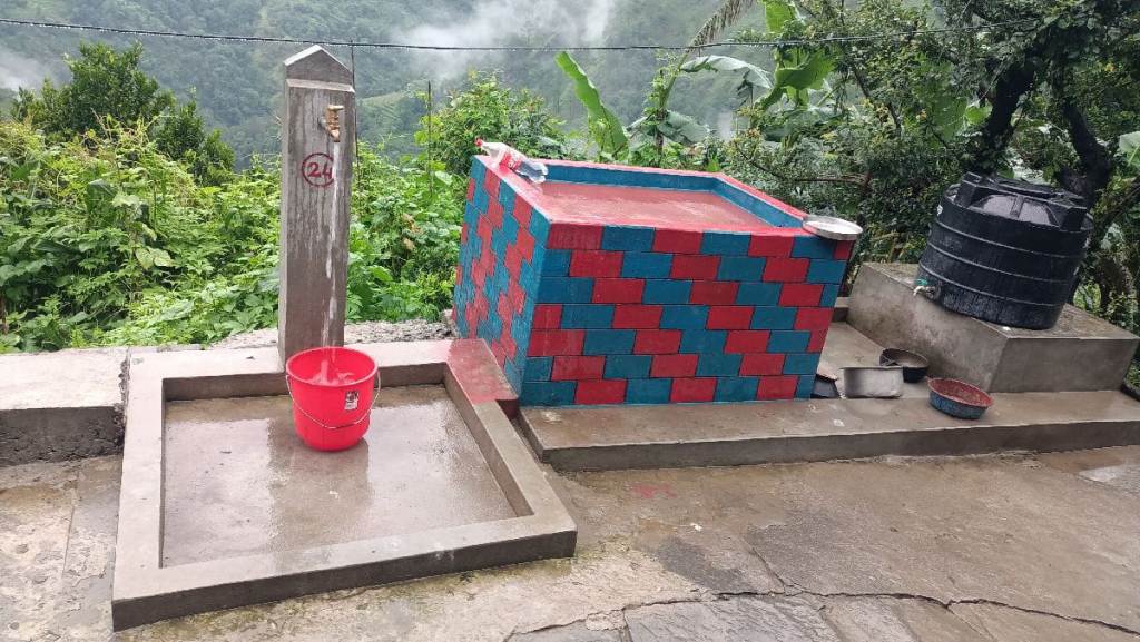 म्याग्दीको हिदीमा ‘एक घर, एक धारा’