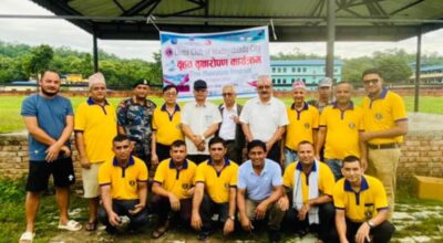 बृक्षारोपण कार्यक्रम आयोजना