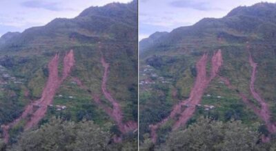 रामेछापमा पहिरो