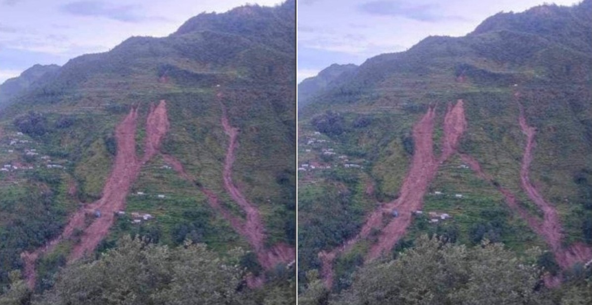 रामेछापमा पहिरो