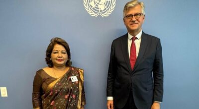 परराष्ट्रमन्त्री राणा र राष्टसङ्घका उपमहासचिवबीच भेट