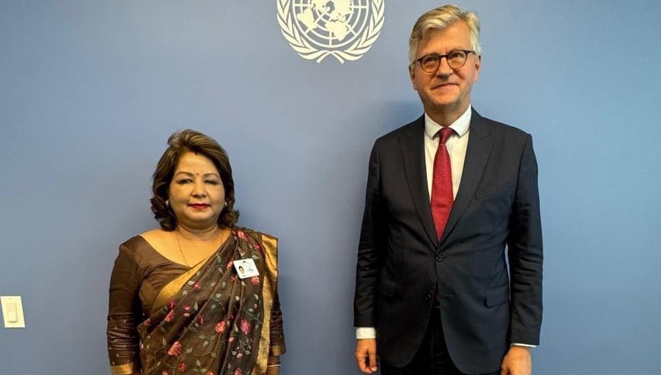 परराष्ट्रमन्त्री राणा र राष्टसङ्घका उपमहासचिवबीच भेट