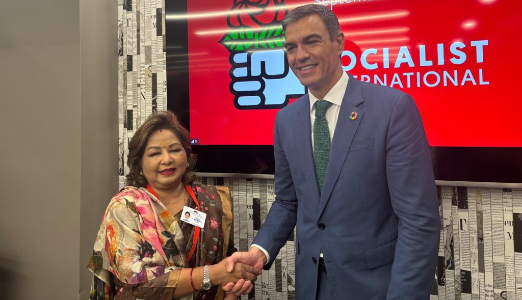 परराष्ट्रमन्त्री राणा र स्पेनका प्रधानमन्त्रीबीच भेटवार्ता