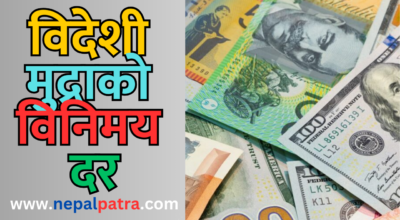 विनिमय दर