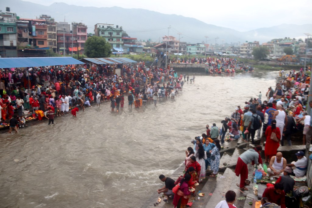 भाद्र कृष्ण औँसी : गोकर्णमा भक्तजनको भीड