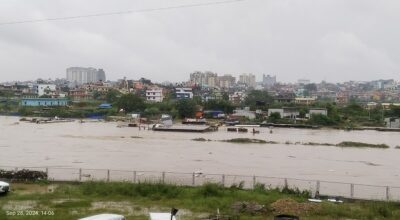 काठमाडौँ उपत्यकामा बाढीपहिरो