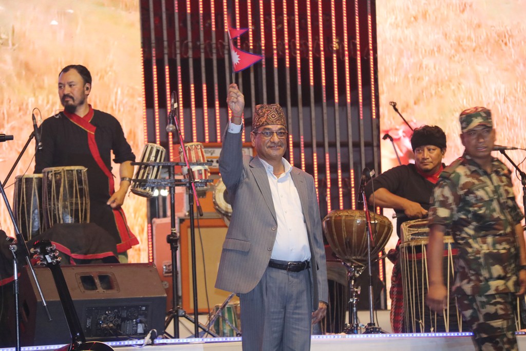 दरबारमार्गमा भएको ‘नेशनल डे कन्सर्ट’ सम्पन्न 