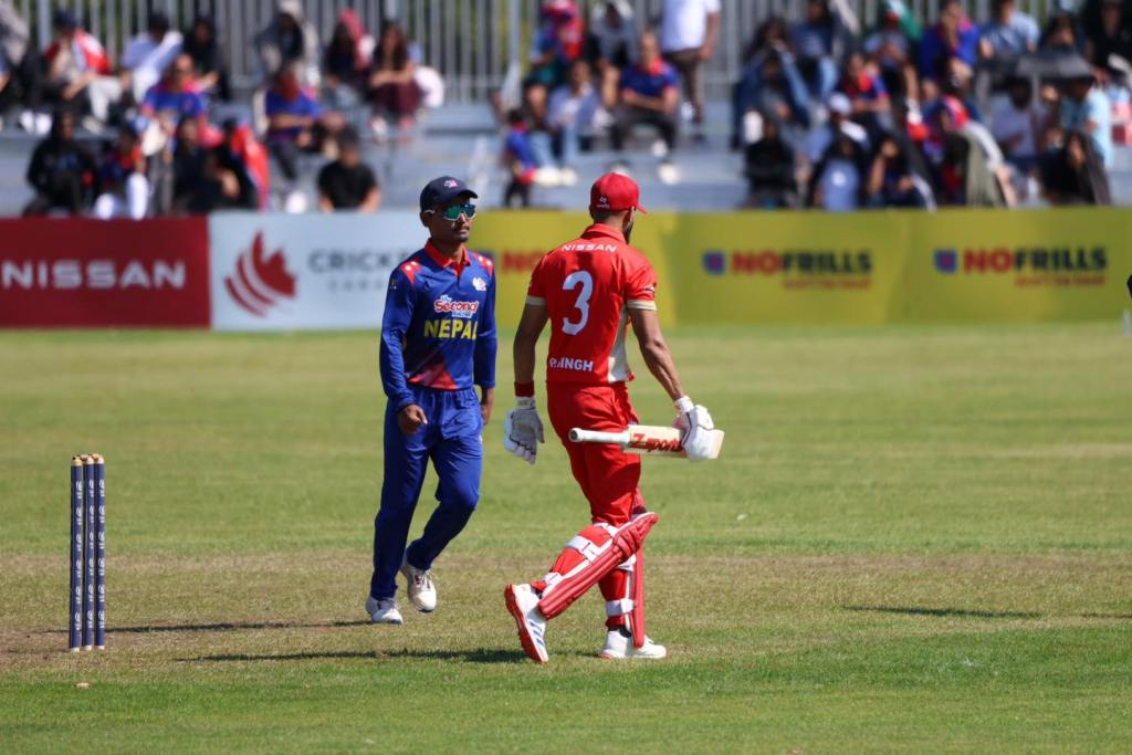 नेपाल क्यानडासँग पराजित